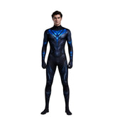 Nightwing Cosplay Bodysuit Titans DC, Robin Halloween Superhero Costume Custom