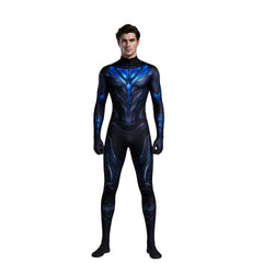 Nightwing Cosplay Bodysuit Titans DC, Robin Halloween Superhero Costume Custom
