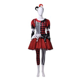 Evil Jester Clown Cosplay Costume,Custom‑Made,Halloween&Festival Stage Show