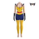 Marvel X-Men Wolverine Cosplay Costume for Women - Lady Wolverine Outfit - Halloweez