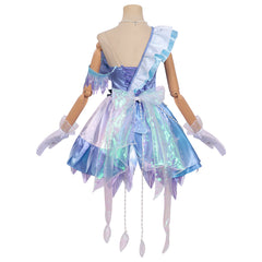 Eggy Party Hather Swan Feather Cos Costume Custom, Game Roleplay Dress