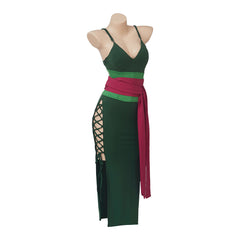 One Piece Gender‑Bent Zoro Cosplay Dress, Custom Outfit for Comic‑Con & Halloween
