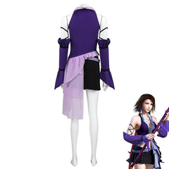 Final Fantasy Yuna Cosplay Costume,Custom for Halloween & Comic‑Con