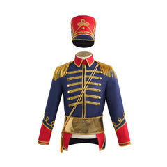 European Royal General Cosplay Costume, Custom‑Made for Halloween & Stage Show