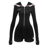 Oreimo Kuroneko Ruri Gokou Cosplay Outfit, Custom Black Jumpsuit for Comic Con & Halloween