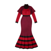 Hazbin Hotel Rosie Cosplay Costume, Long Mermaid Dress, Custom-Made Halloween Outfit