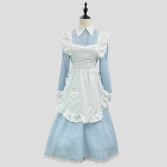 British Long Maid Cosplay Costume, Custom Made for Party & Comic Con