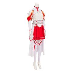 Sword Art Online Asuna Cosplay Costume, Battle Outfit, Custom Halloween Cosplay Suit