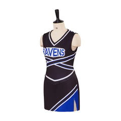 Halloweez Women's One Tree Hill Cheerleader Uniform Costume - Tank Top & Skirt Set - Halloweez