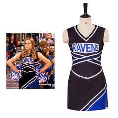 Halloweez Women's One Tree Hill Cheerleader Uniform Costume - Tank Top & Skirt Set - Halloweez