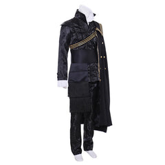 King's Tudor Cosplay Outfit with Cape | Renaissance Vintage Costume for Men - Halloweez