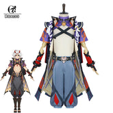 Halloweez Genshin Impact Yae Miko Cosplay Costume for Men - Premium Halloween Outfit - Halloweez