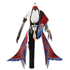 Halloweez Chasca Cosplay Costume - Natlan Flower-Feather Clan Inspired Women's Halloween Party Outfit - Halloweez