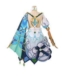 Halloweez Genshin Impact Faruzan Cosplay Costume for Women - Full Set with Cloak for Halloween - Halloweez