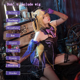 Halloweez Fischl Cosplay Costume - Women's Sexy Jumpsuit for Genshin Impact Fans - Halloweez