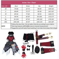 Halloweez Genshin Impact Fontaine Codename M Cosplay Costume - Little Witch Dress for Women's Halloween Party - Halloweez