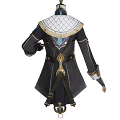 Halloweez Fontaine Freminet Cosplay Costume for Women - Magician Uniform with Hat for Halloween Parties - Halloweez