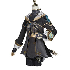 Halloweez Fontaine Freminet Cosplay Costume for Women - Magician Uniform with Hat for Halloween Parties - Halloweez