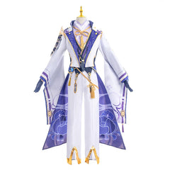 Halloweez Kamisato Ayato Cosplay Costume - Premium Genshin Impact Outfit for Men - Halloweez