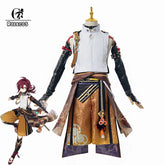 Halloweez Shikanoin Heizou Cosplay Costume - Authentic Genshin Impact Detective Outfit for Men - Halloweez
