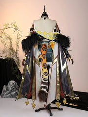 Halloweez Xilonen Cosplay Costume - Sexy Natlan Panthera Ocelota Women's Suit for Halloween Party - Halloweez