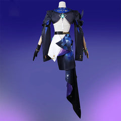 Halloweez Jade Cosplay Costume - Honkai Star Rail Inspired Women's Suit with Hat for Halloween Party - Halloweez
