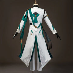 Halloweez Luocha Cosplay Costume - Honkai Star Rail Poltergeist Role Play Uniform for Men's Halloween Carnival Party - Halloweez