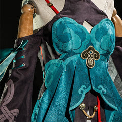 Halloweez Qingque Cosplay Costume - Sexy Women's Dress for Honkai Star Rail Themed Parties - Halloweez