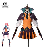 Stylish Game LOL Battle Academia Lux Cosplay Costume - Halloweez Halloween Women Suit New Skin - Halloweez