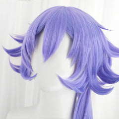 Halloweez Xayah Cosplay Wig - 45cm Blue Heat Resistant Synthetic Hair for Women - Halloweez