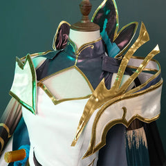 Halloweez Xayah Cosplay Costume - Chinese Style Dress for Women with Cloak - New Skin Halloween Outfit - Halloweez