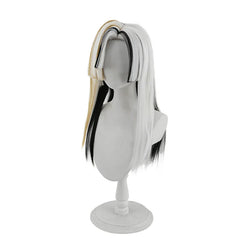 Stylish Halloweez Calligraphia Xayah Cosplay Wig - 55cm Mixed Color for Women - Halloweez