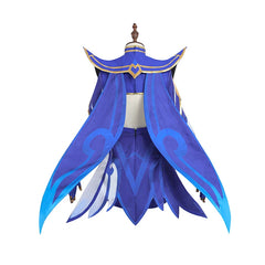 New Skin Irelia Women Cosplay Costume by Halloweez - Blue White Dress for Halloween - Halloweez