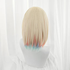 Halloweez Elementalist Lux Cosplay Wig - 30cm Mixed Color Women's Synthetic Hairpiece - Halloweez