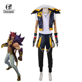 Game LOL HEARTSTEEL Sett Cosplay Costume - Halloweez Adult Men Roleplay Fantasia Outfits Male Sett Uniform Halloween Full Set - Halloweez