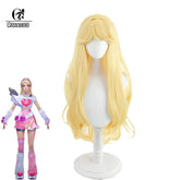 Halloweez Lovestruck Lux Cosplay Wig 85cm - Premium Yellow Women's Cosplay Wigs - Halloweez