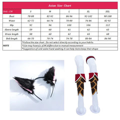 Stunning Halloweez Ahri Cosplay Costume - Nine-tailed Fox Ahri Outfit for Women - Halloweez