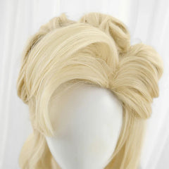 Halloweez High Noon Evelynn Cosplay Wig - 55cm Blonde Synthetic Hair for Women - Halloweez