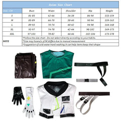 Halloweez Valorant Deadlock Cosplay Costume for Women - Ultimate Combat Uniform for Halloween Parties - Halloweez