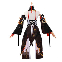 Halloweez Wuthering Waves Changli Cosplay Costume - Magistrate Counselor Changli Dress for Women - Halloweez