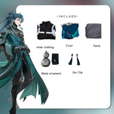 Halloweez Game Wuthering Waves Jiyan Cosplay Costume for Women's Halloween Party - Halloweez