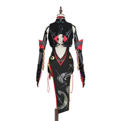 Halloweez Wuthering Waves Yinlin Cosplay Costume for Women - Authentic Cheongsam Uniform for Halloween Parties - Halloweez