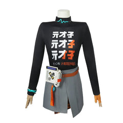 Stunning Belle Cosplay Costume from Zenless Zone Zero - Phaethon Agents Uniform for Halloween - Halloweez