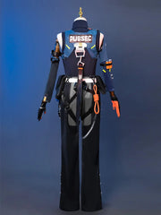 Halloweez Zenless Zone Zero Seth Lowell Cosplay Costume - Rookie Officer Seth Men's Halloween Party Suit - Halloweez
