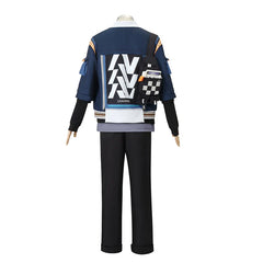 Halloweez Zenless Zone Zero Wise Cosplay Costume for Men - Protagonist Wise Phaethon Agents Uniform - Halloweez