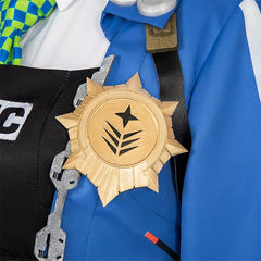 Halloweez Zhu Yuan Cosplay Costume - Game Zenless Zone Zero Criminal Leader Outfit - Halloweez