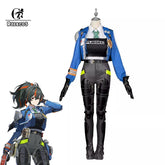 Halloweez Zhu Yuan Cosplay Costume - Game Zenless Zone Zero Criminal Leader Outfit - Halloweez