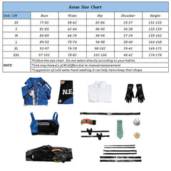 Halloweez Zhu Yuan Cosplay Costume - Game Zenless Zone Zero Criminal Leader Outfit - Halloweez