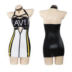 Halloweez Navia Cosplay Costume - Navia Racing Suit with Hat for Women's Halloween - Halloweez