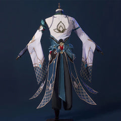 Halloweez Cold Dragon Dan Heng Cosplay Outfit with Dragon Horn for Men - Halloweez